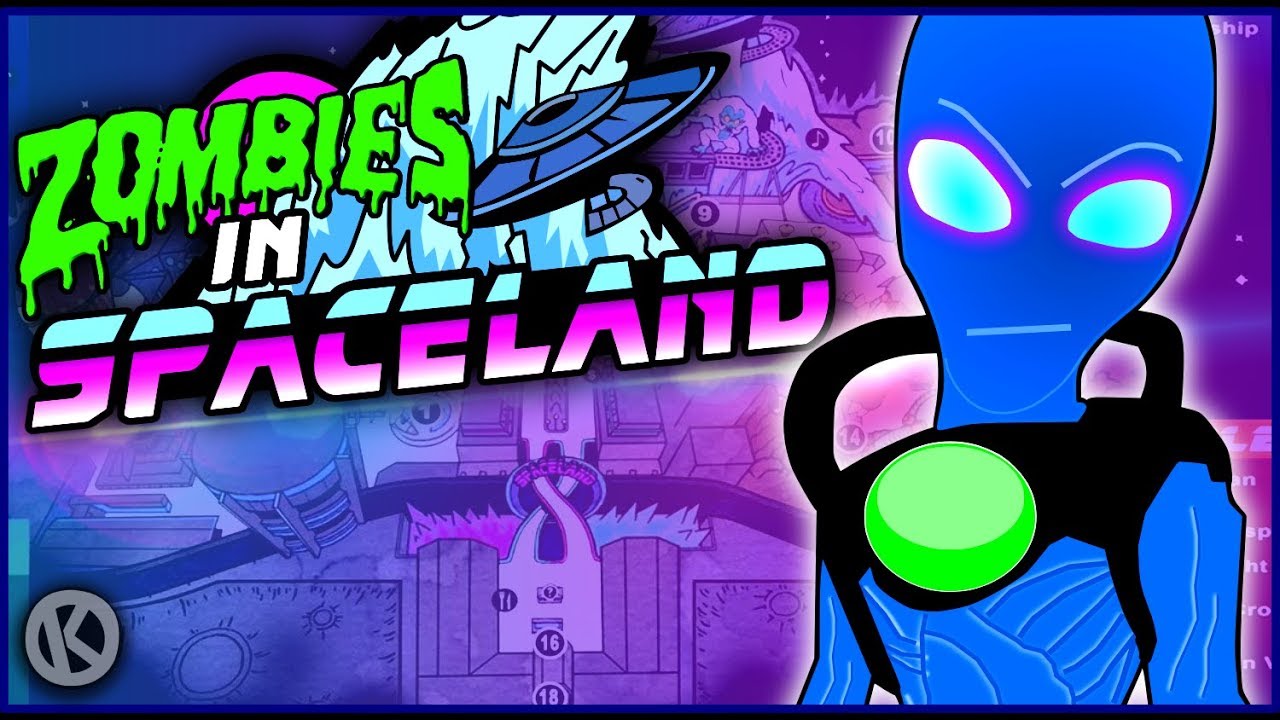 IW Zombies: Spaceland Alien Boss Fight (funny moments)