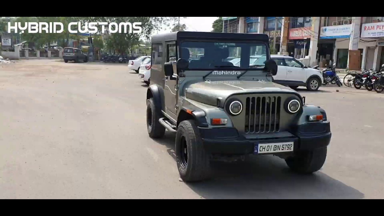 Mahindra THAR || Custom HARDTOP & INTERIORS