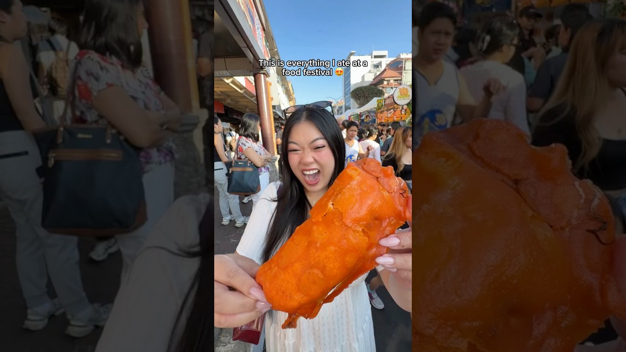 Всё, что я ела на гастрономическом фестивале на Филиппинах! 😍🔥