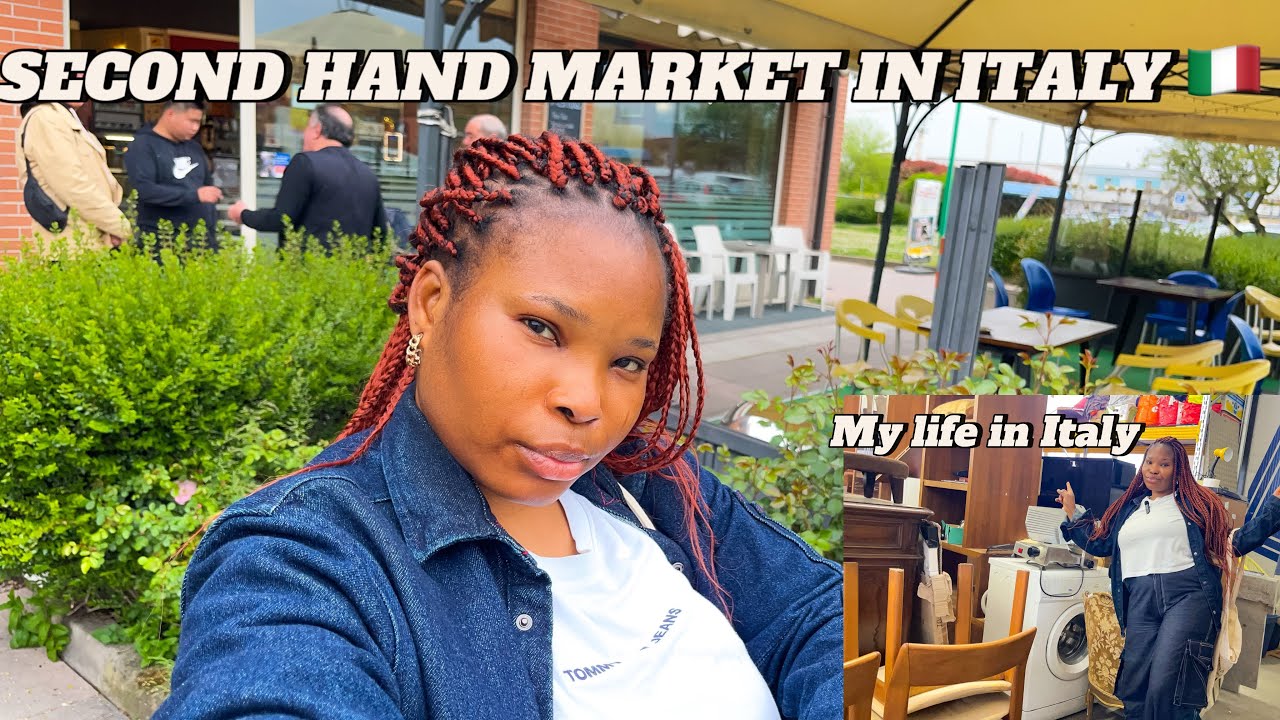 A Day In The Life Of A Nigerian Living In Italy | Second Hand Market Here In Italy