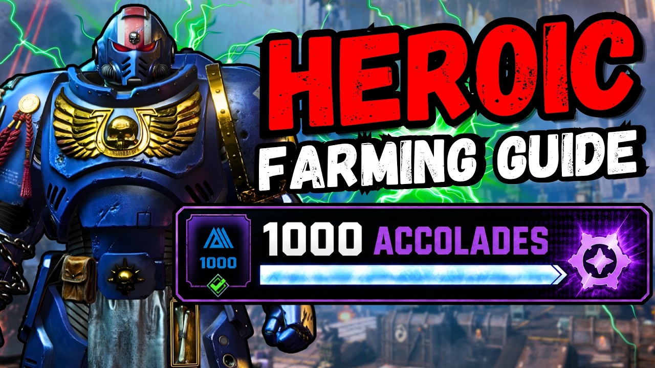 Fastest Way to Farm Accolades and Unlock Heroics in Space Marine 2