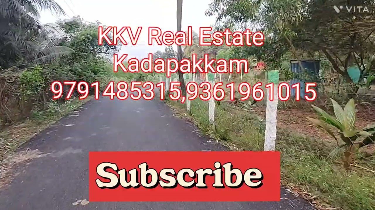 Ad No:137. 25 Cent Sales near ECR Edaikazhinadu Kadapakkam Near 