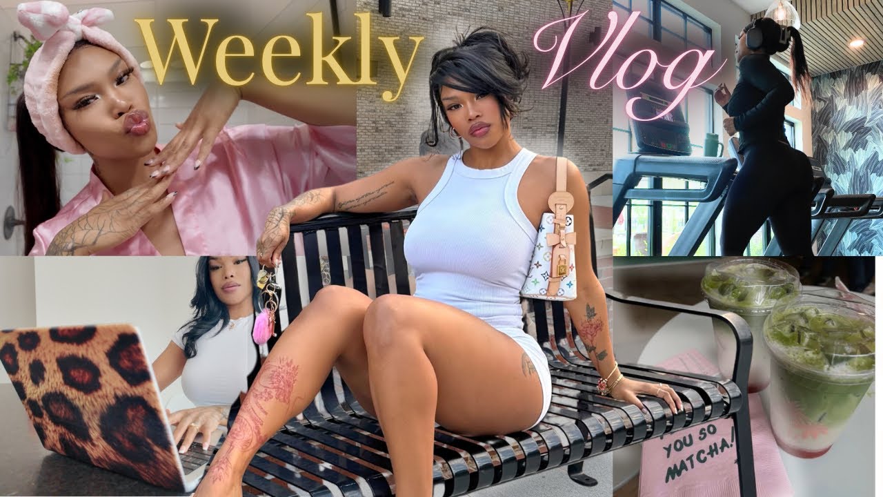 Realistic Weekly Vlog | Beauty Maintenance, Gym, Content Days & Life Lately