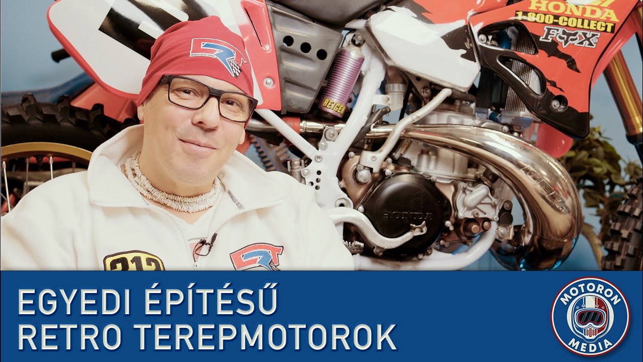 Egyedi építésű retro terepmotorok