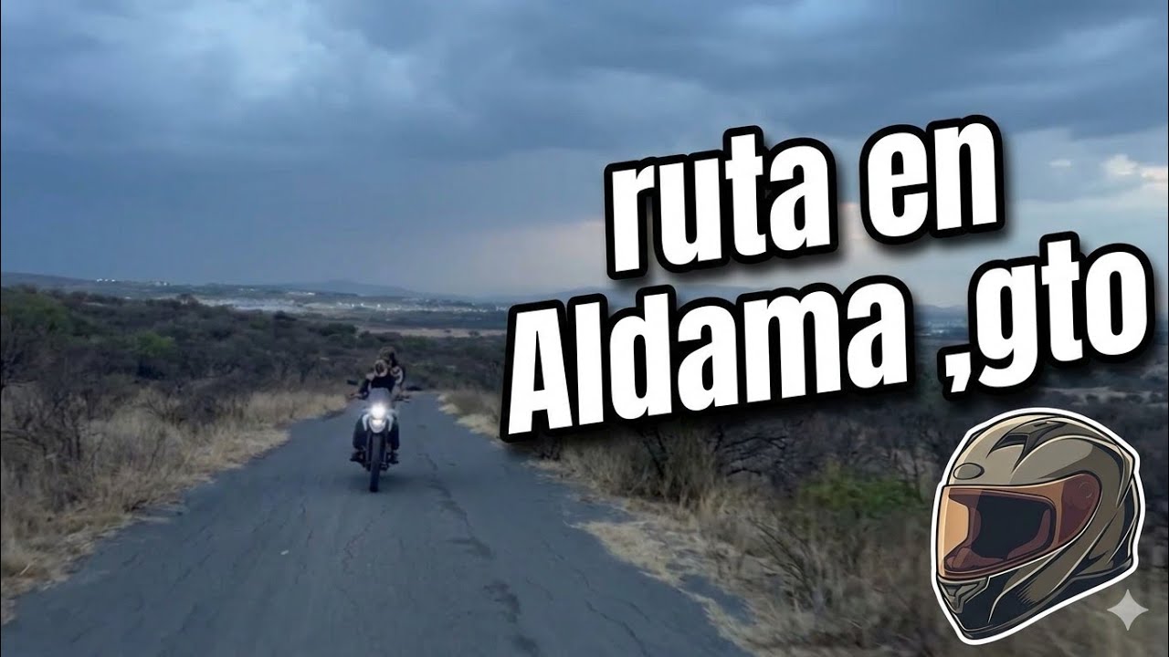 Ruta en Aldama, gto 🏍️🛣️