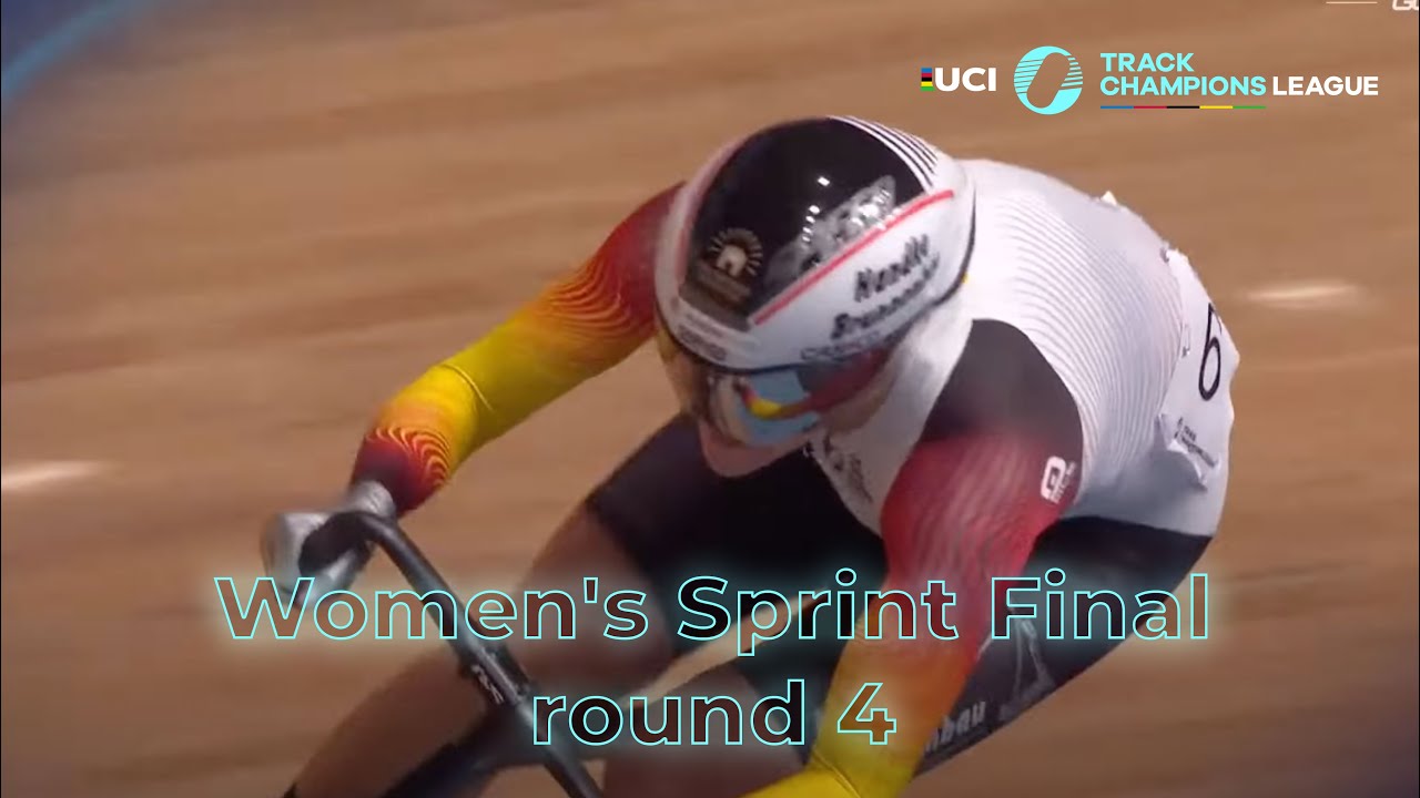 Women's Sprint Final | Alessa is just too fast!💥 | Round Four London | UCI Track Champions League