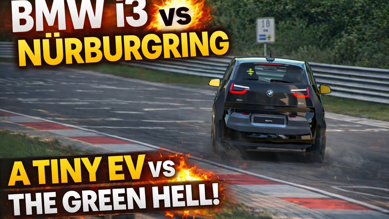 AC: BMW i3 on the Nordschleife | Touristenfahrten in a Tiny EV
