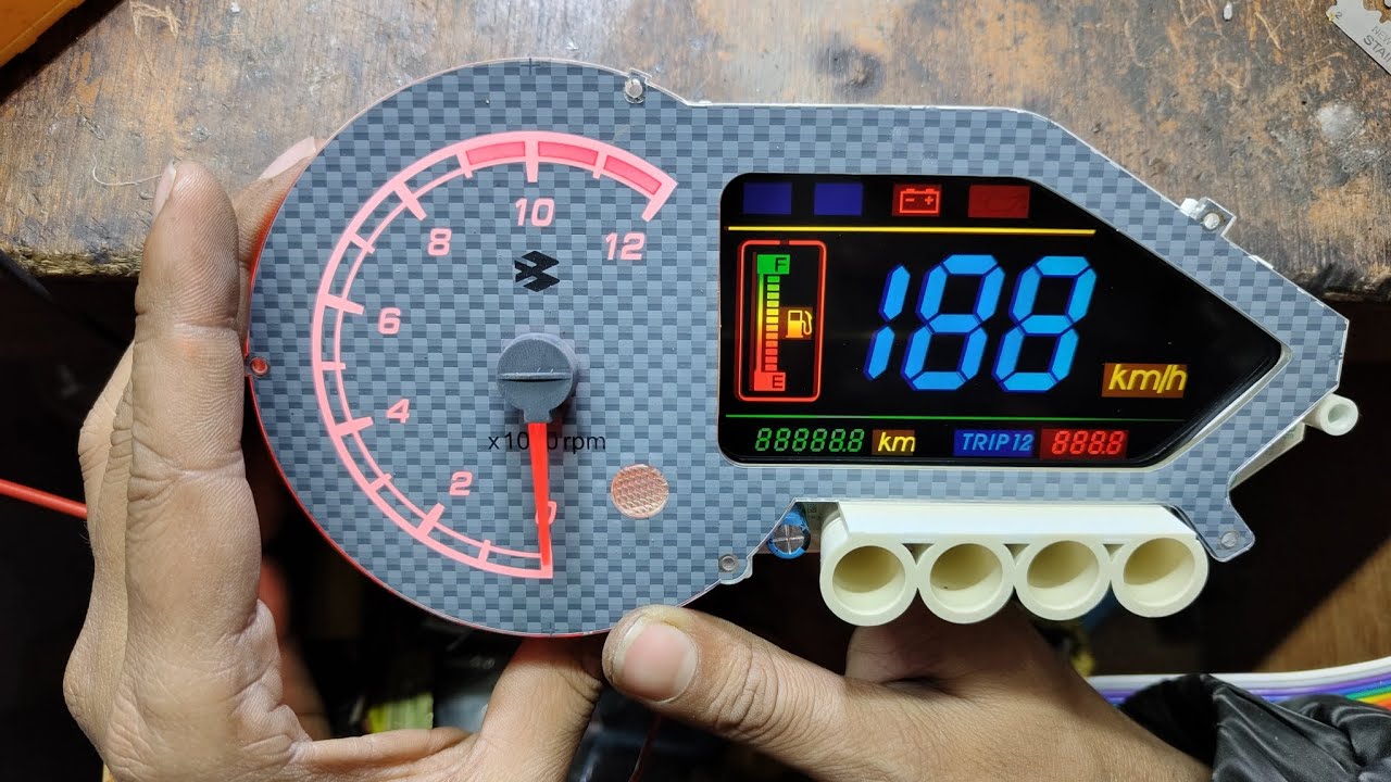 #pulsar_ug3_meter_modified#bikelover #meter #colurful #speedometer