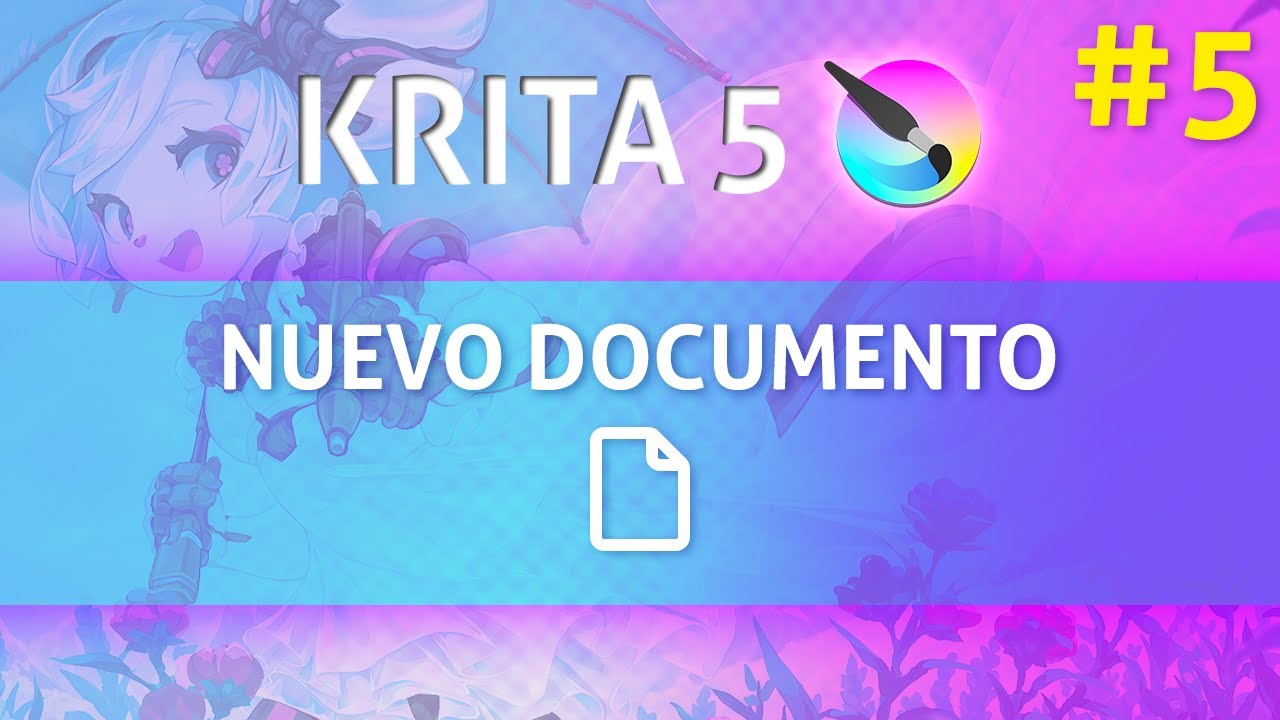 Curso de Krita 5 - Creación de documentos #5 | Aprende desde cero | 2023