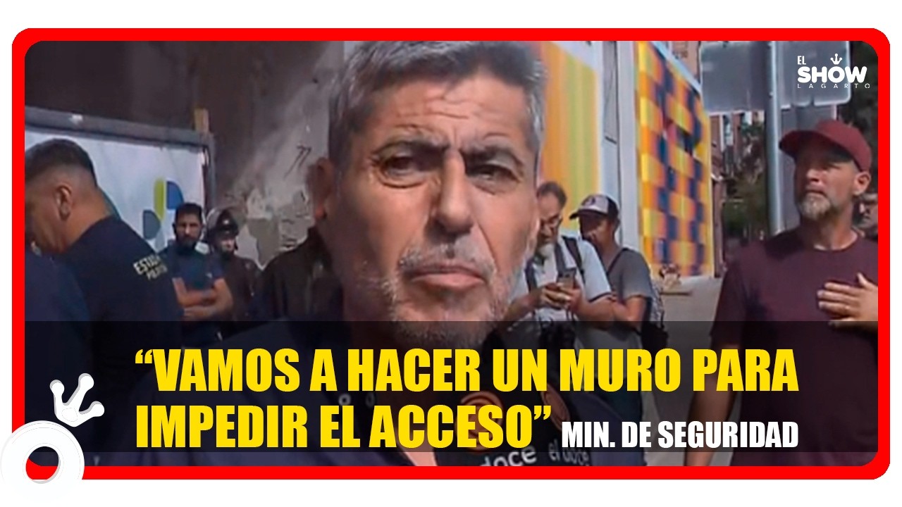 Mano dura contra el abandono: El Ministerio de Seguridad sella con mampostería el edificio