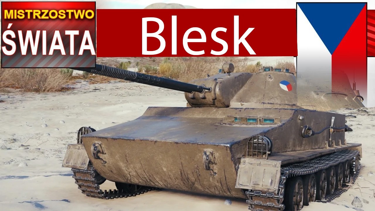Blesk - duży kaliber - małe obrażenia - World of tanks