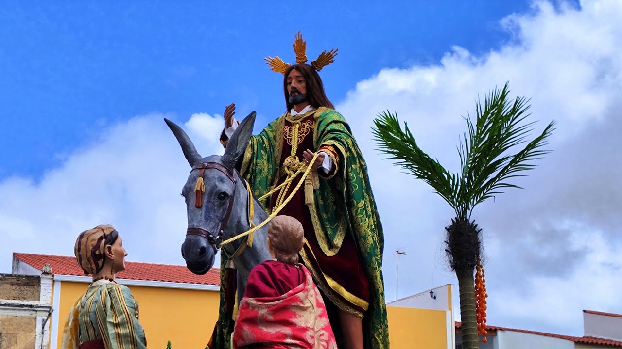 Domingo de Ramos - Procesión de la Borriquita Barcarrota 2025