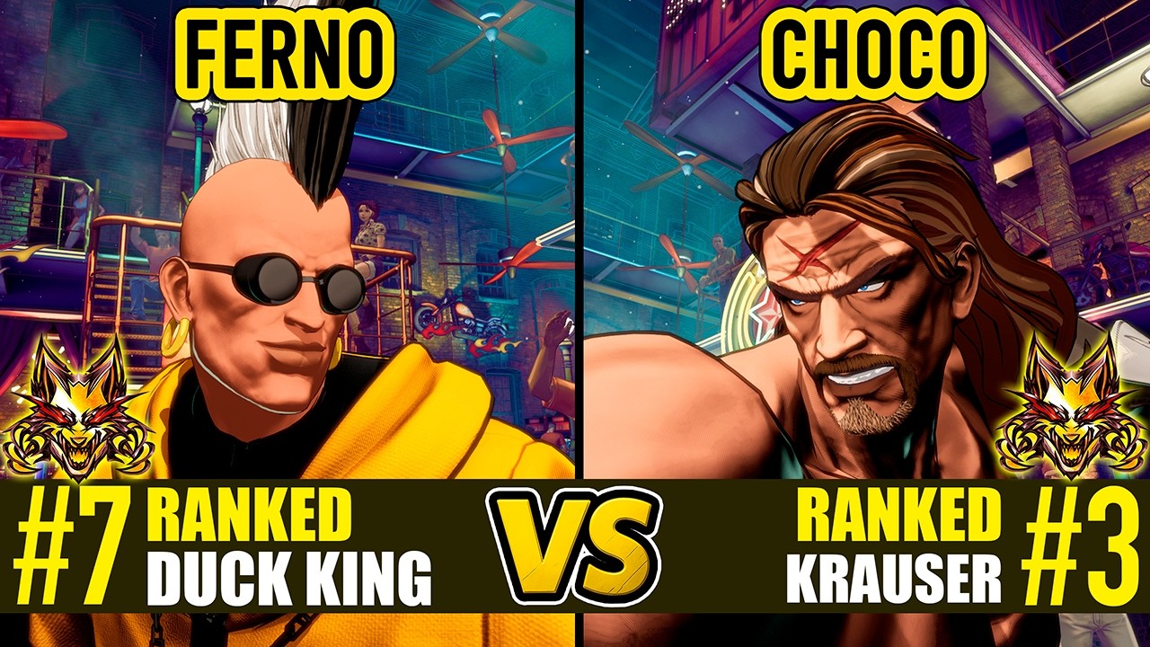 FF COTW ▰ FERNO (#7 Ranked Duck King) vs CHOCO (#3 Ranked Wolfgang Krauser) ▰ High Level Gameplay