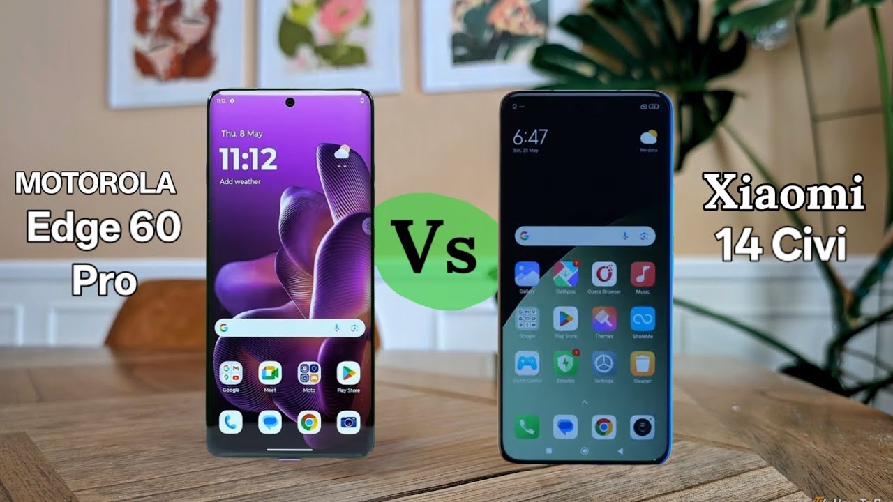 Motorola edge 60 pro vs Xiaomi 14 civi 