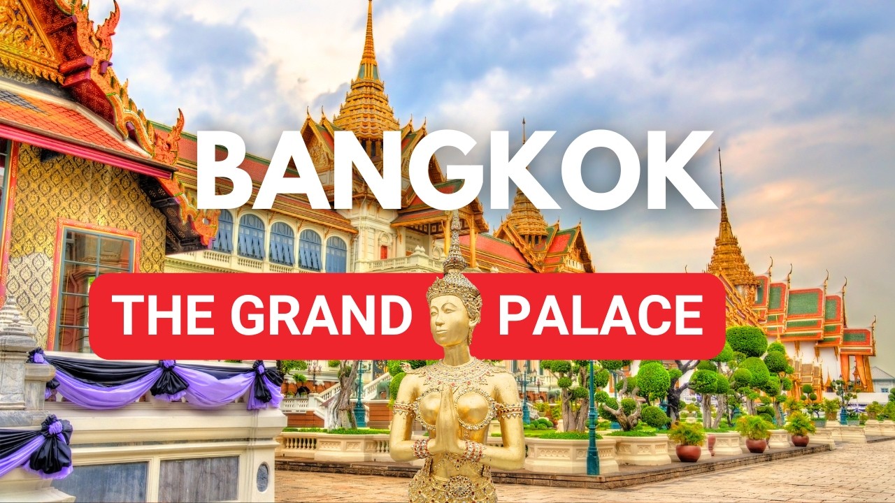 BANGKOK GRAND PALACE Walking Tour 4K | 2024 | Thailand 🇹🇭