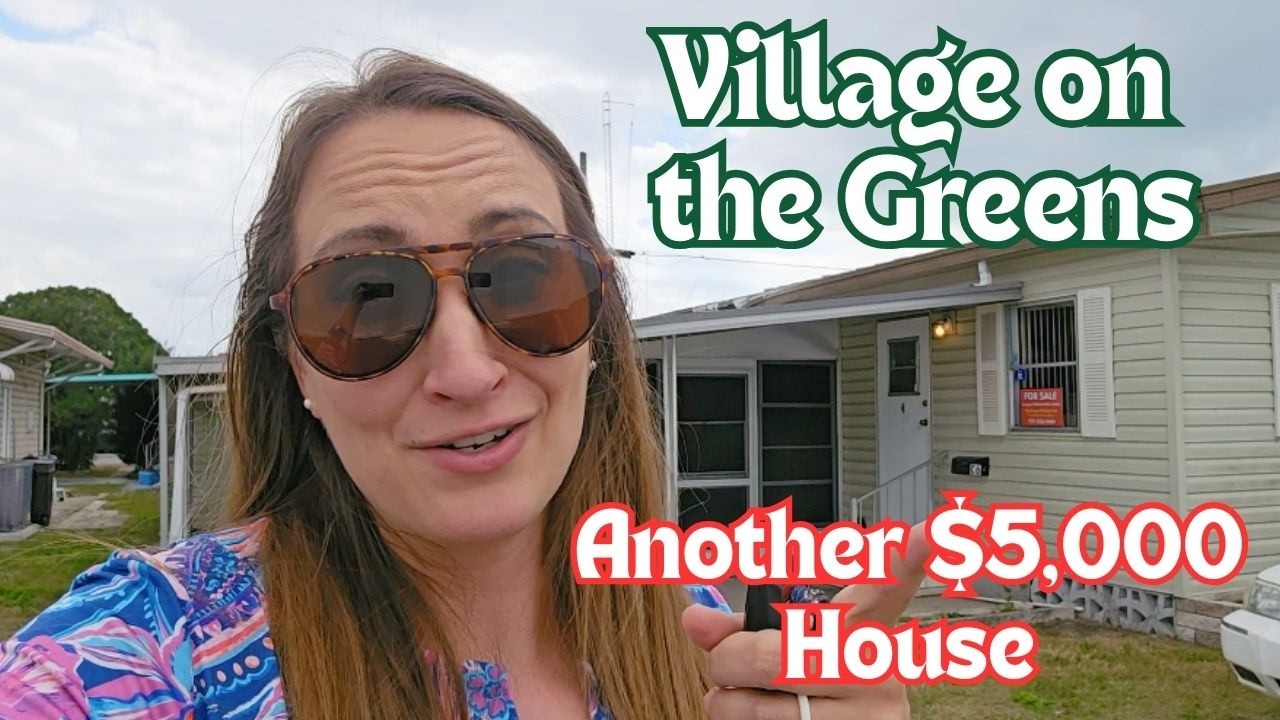Ещё один дом за 5000 долларов в жилом комплексе Village on the Greens в Брадентоне!