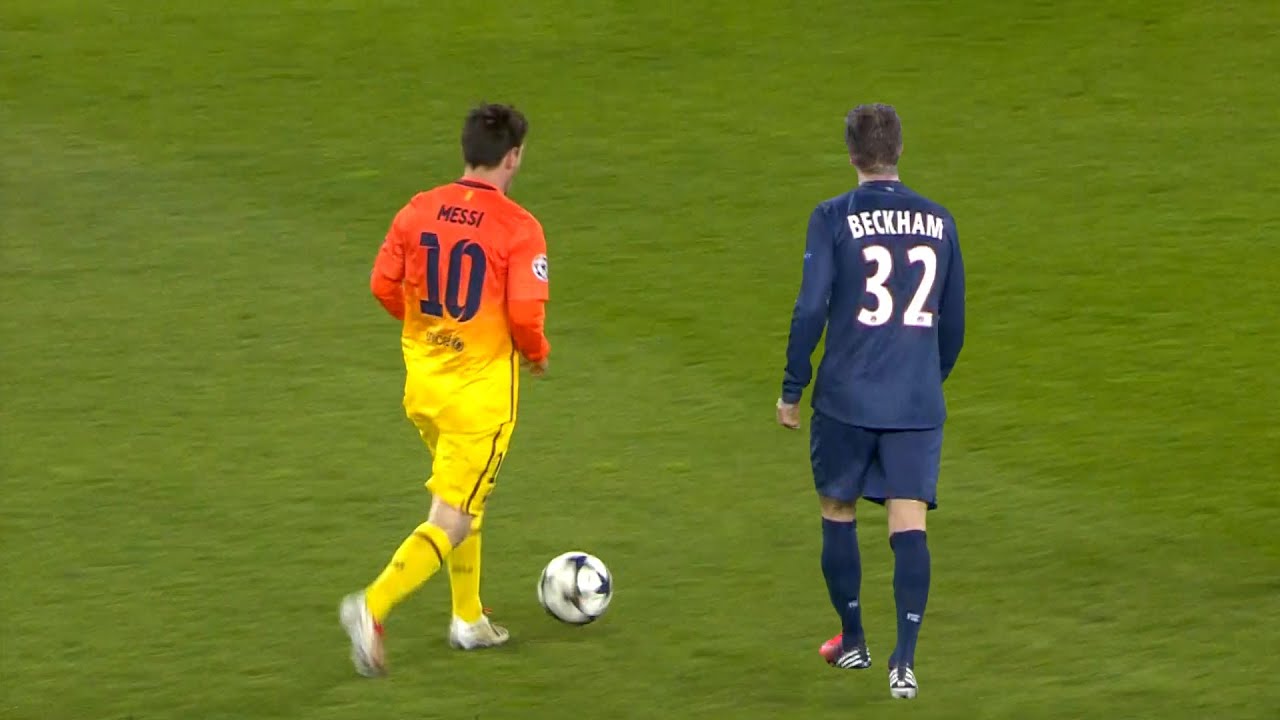 The Day Lionel Messi & David Beckham Met for The First Time