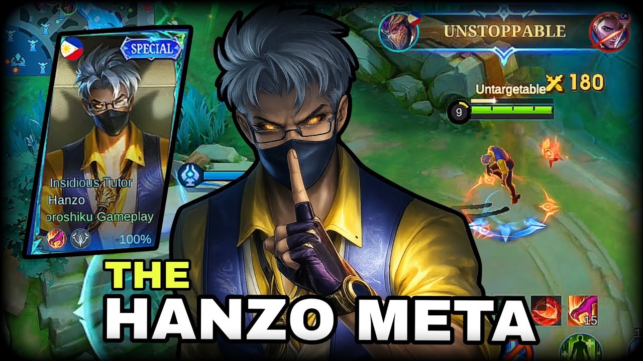 I TRIED THE NEWLY BUFFED HANZO META TO TEST IT | MOBILE LEGENDS 
