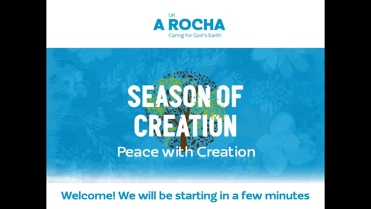 'What does peace with creation look like?' A Rocha UK Season of Creation Webinar 2025