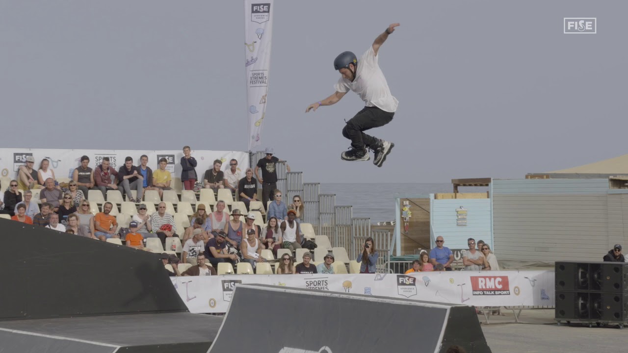CJ Wellsmore | 1st Final Roller Freestyle Park - FISE Xperience Canet-en-Roussillon 2018