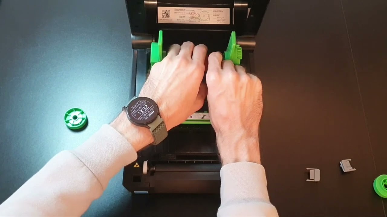 Instalace adaptéru pro tiskárnu TSC TH pro superúzký tisk na 10milimetrové štítky