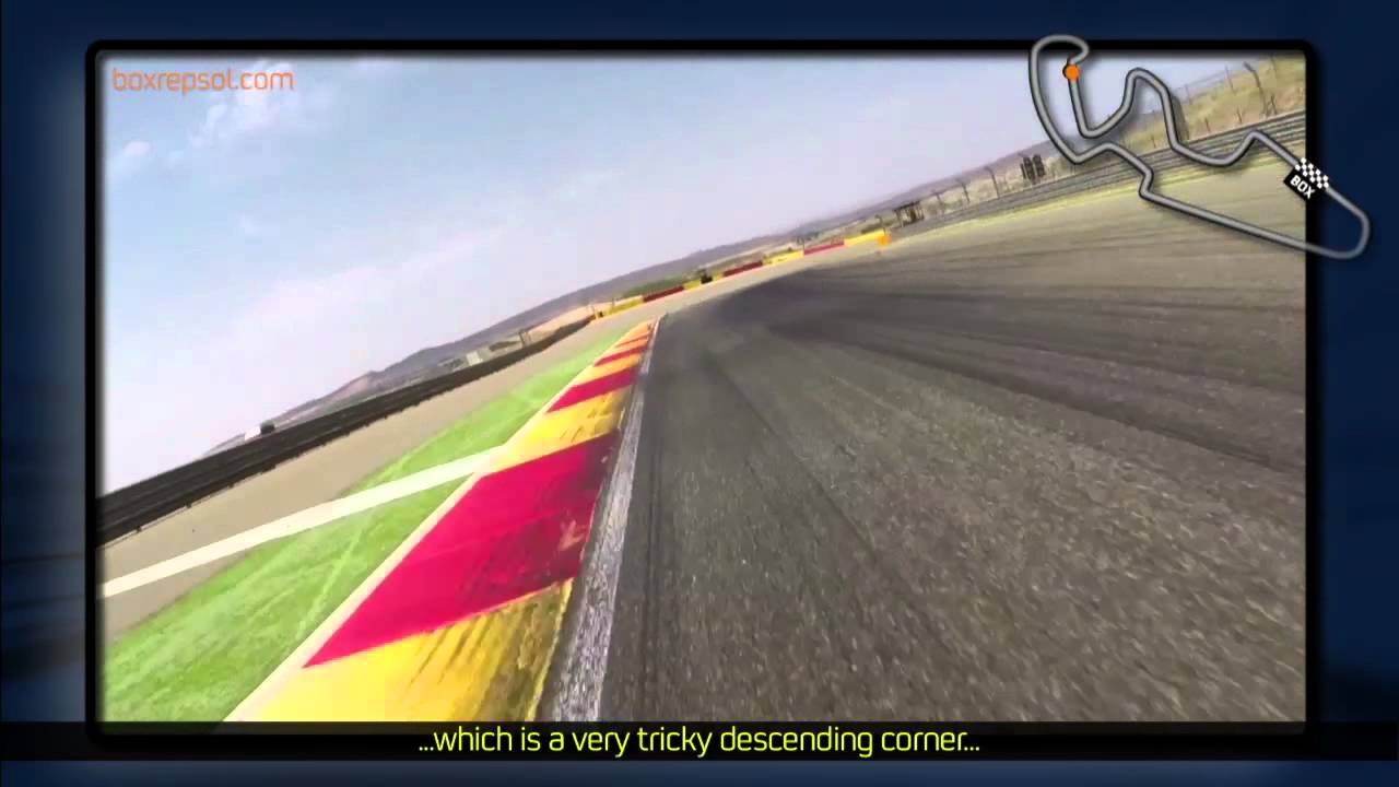 Motorland Aragón circuit onboard Álex Rins´s Honda NSF250RW