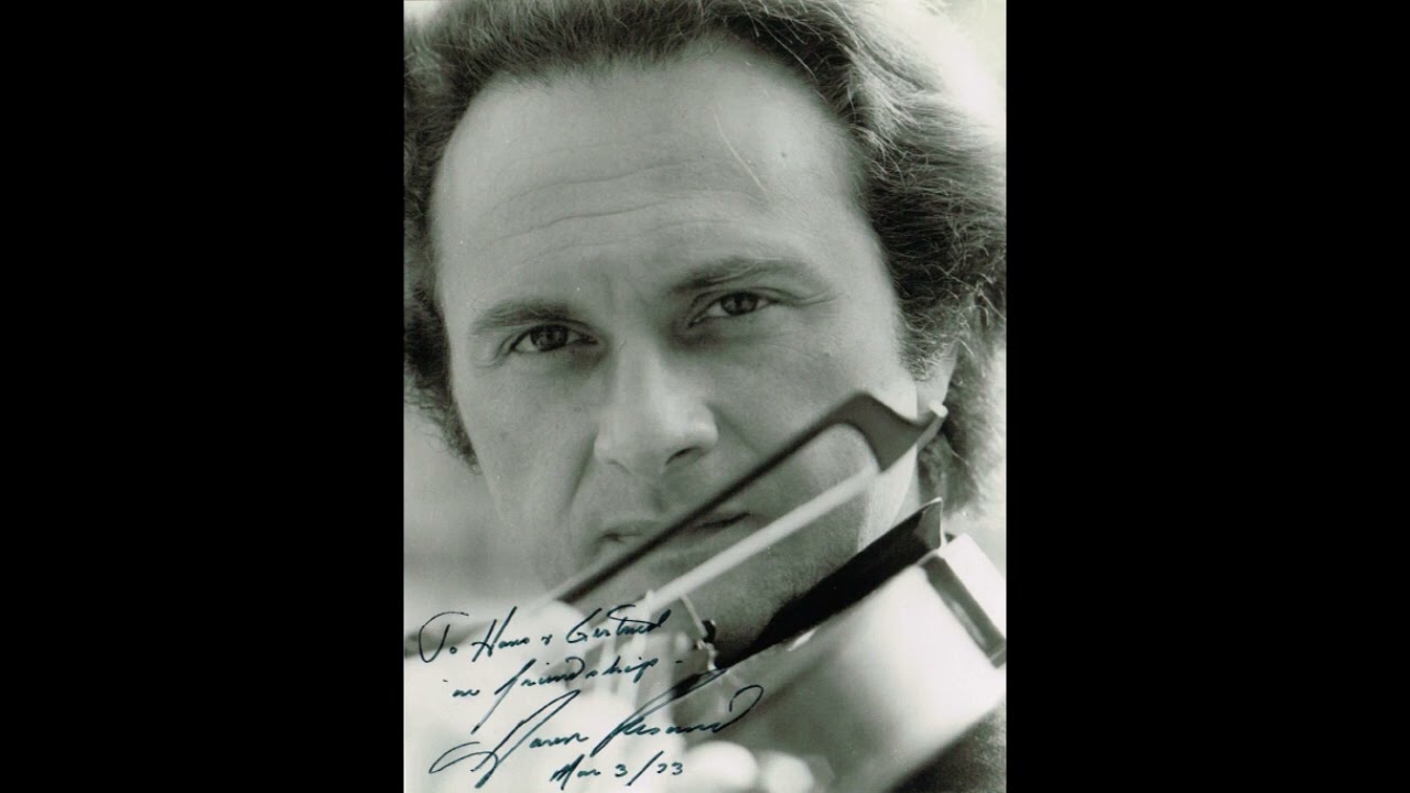 Aaron Rosand plays Ernst Violin Concerto in F-sharp minor (live)