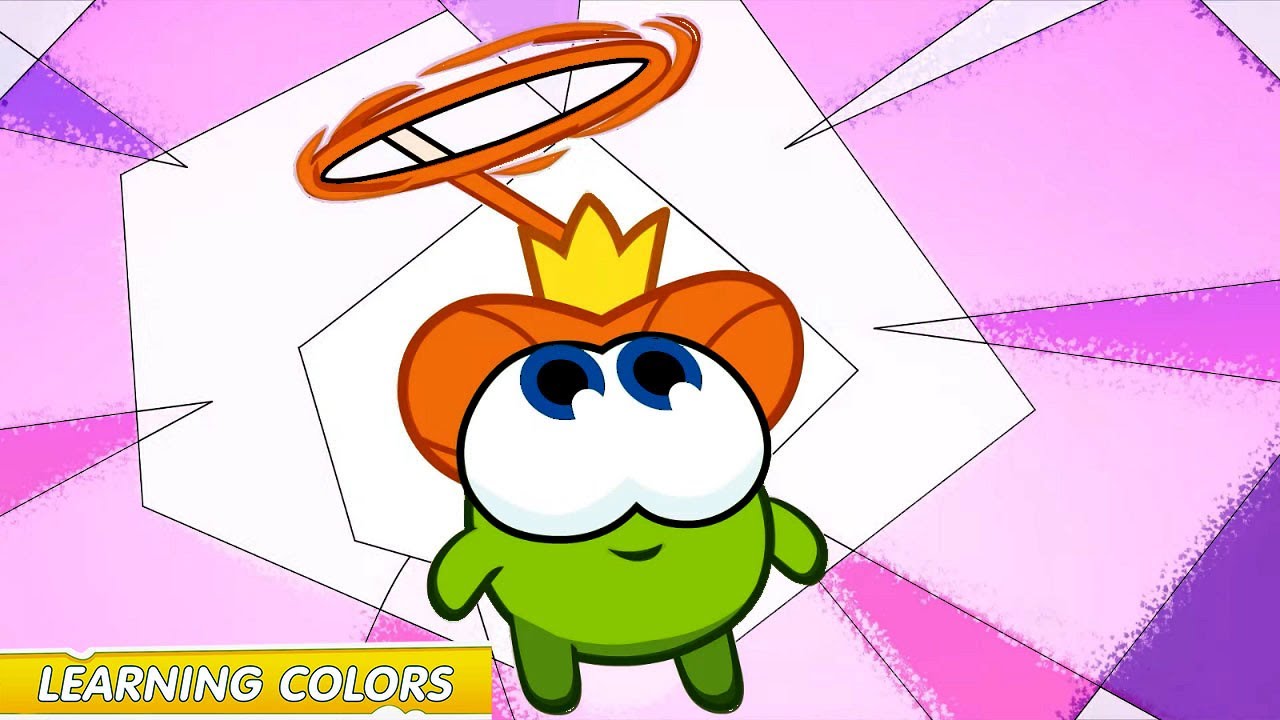 Colouring Book - Learning colours with Om Nom:  Goldilocks Nom