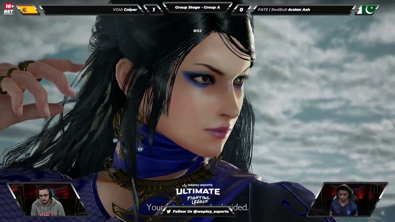 Arslan Ash vs Caiper | Tekken 7 | WUFL Season 1 VODs
