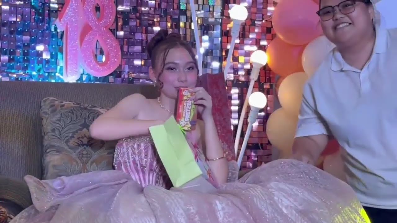 Ashley’s heartfelt speech on her sweet 18th birthday. @mrbert41  @LeahandBlair 