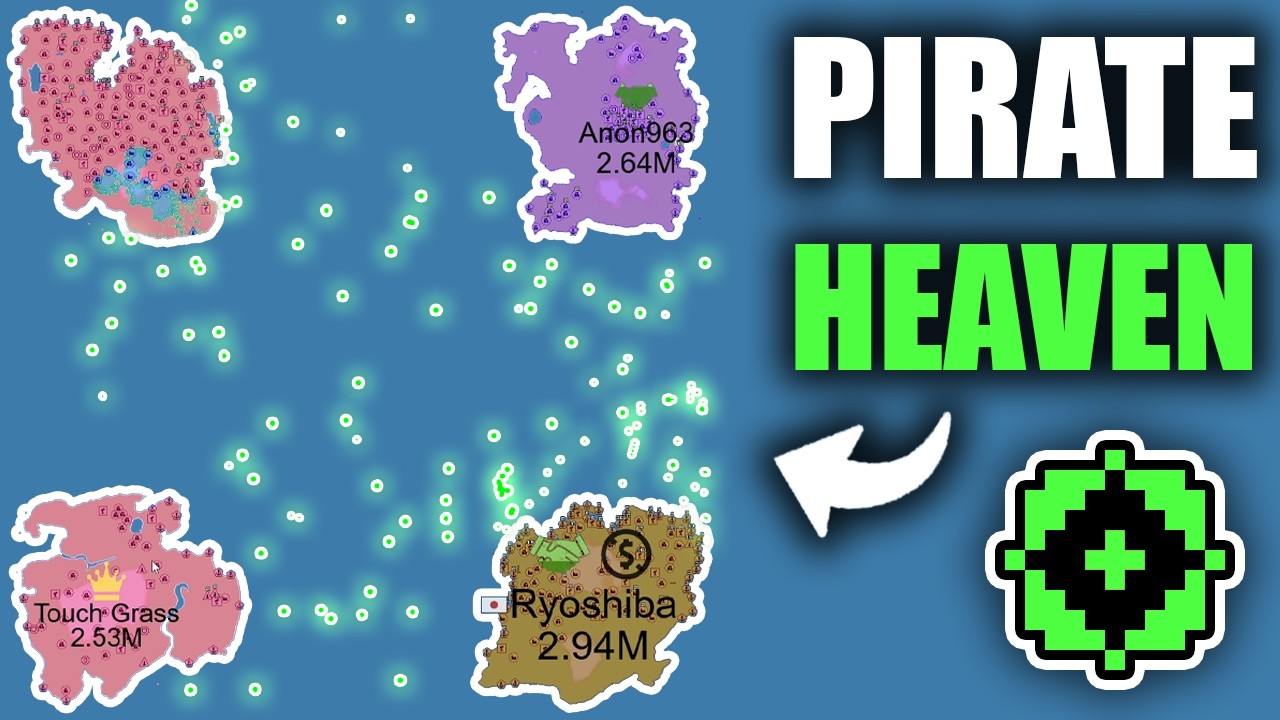 The island trade created a massive PIRATE ECOSYSTEM!