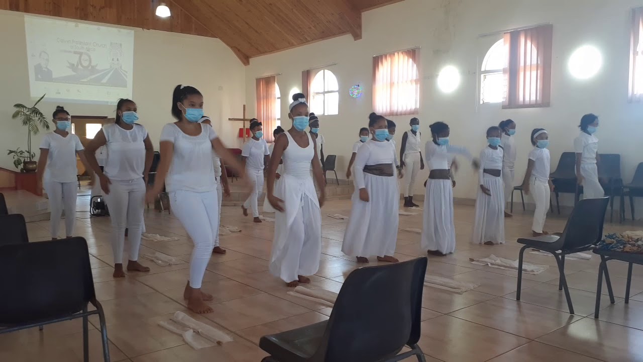 Young achievers from Saron. dancing Jealous of the angels -Donna Taggart.