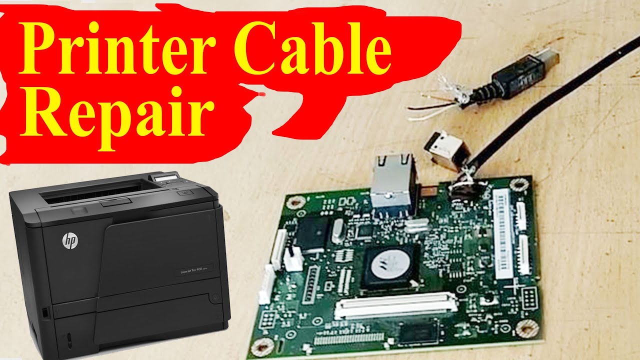 How to Printer USB Cable Repair Easy Way