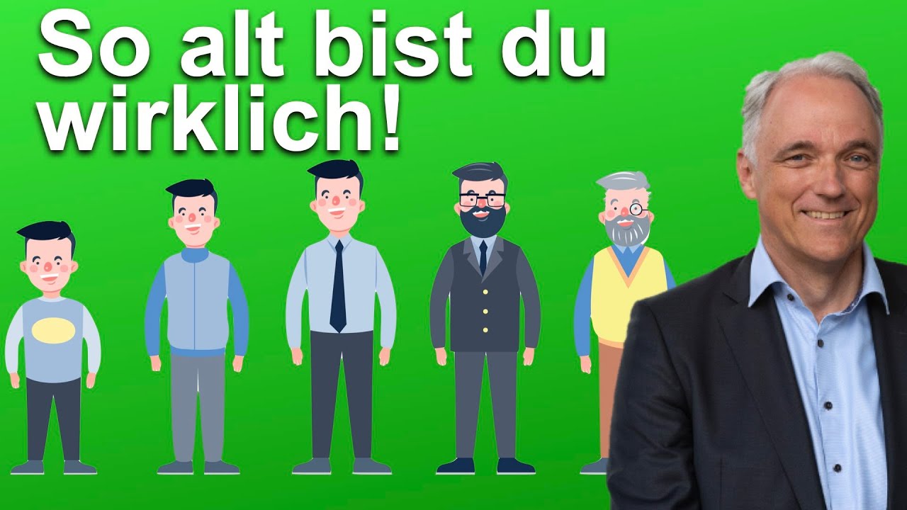 Anhand dieser drei Tests erkennst du dein wirkliches Alter | Dr. Werner Bartens