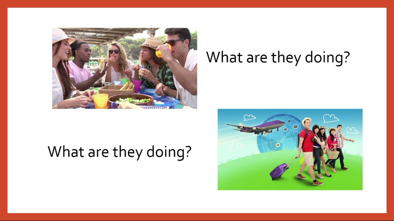 Wh-Questions, Present Continuous/Progressive, Teacher Nancy