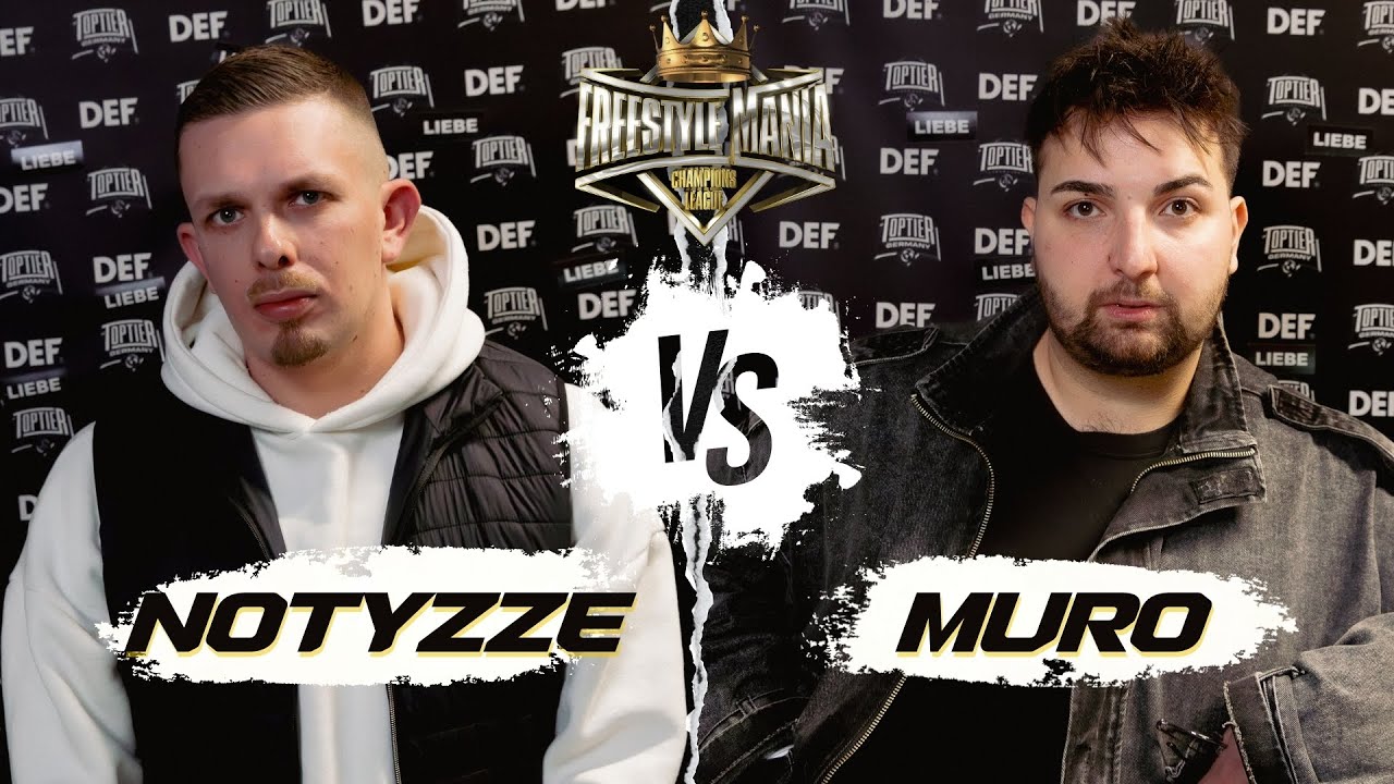 NOTYZZE vs. MURO 5/6 | Freestylemania Champions League | Toptier Takeover, 25.11.2023 Frankfurt