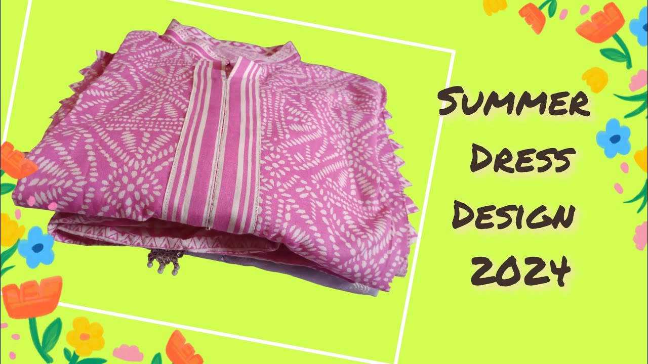 Summer dress design 2024| Branded lawn dresses designing
