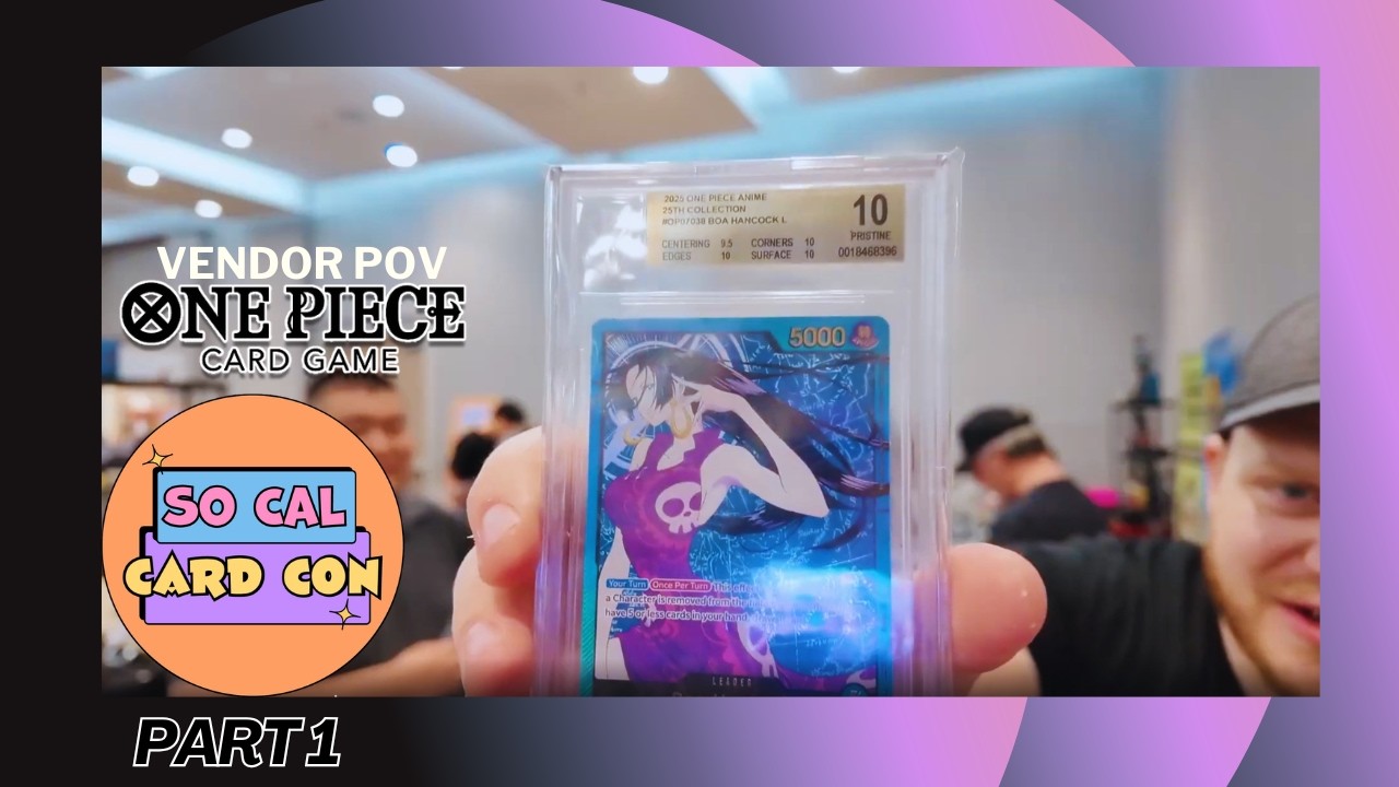 Too Many Gold Boa Hancock! One Piece Vendor POV So Cal Card Con | Los Angeles