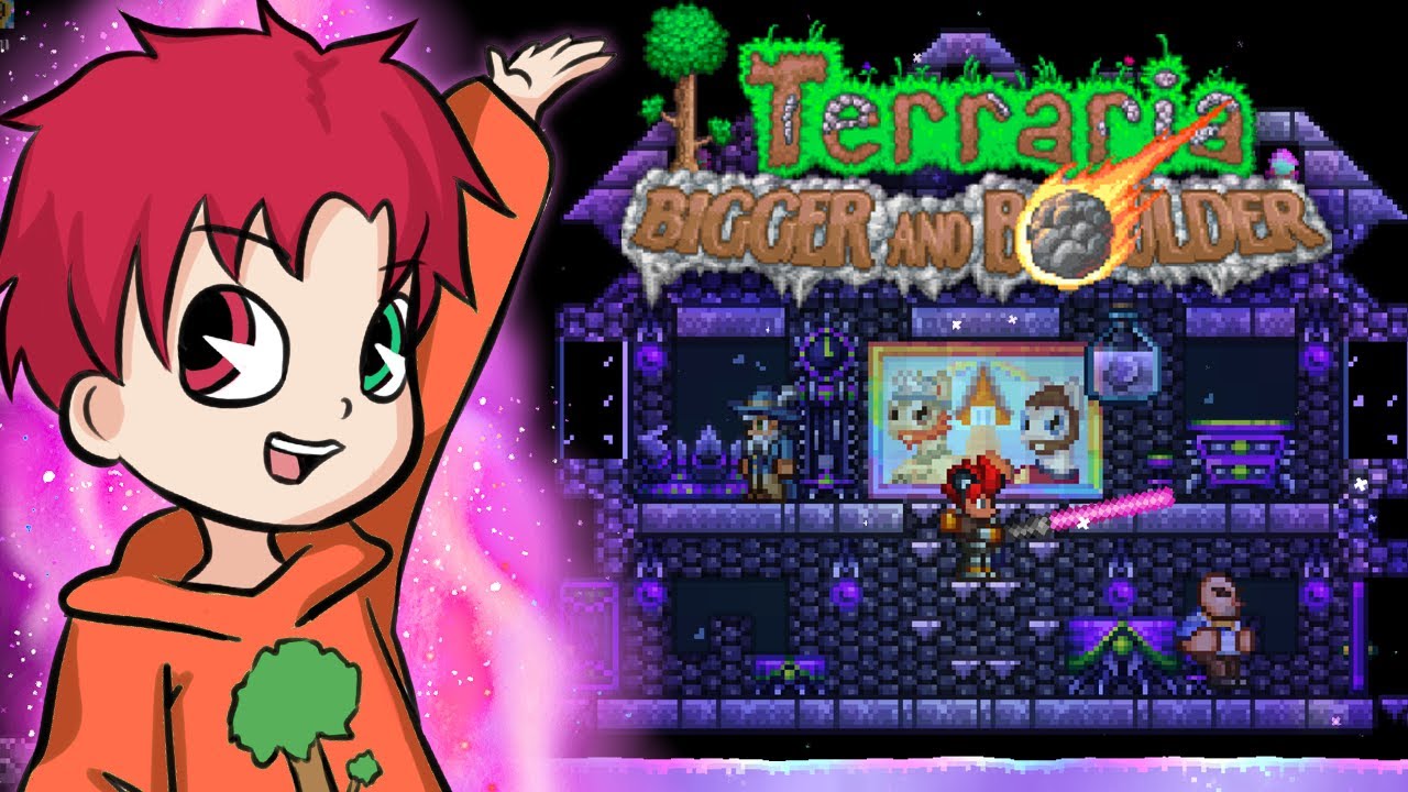 Budujemy, gadamy, zbieramy Z RANA 🌳 TERRARIA 1.4.5: BIGGER AND BOULDER #6.5