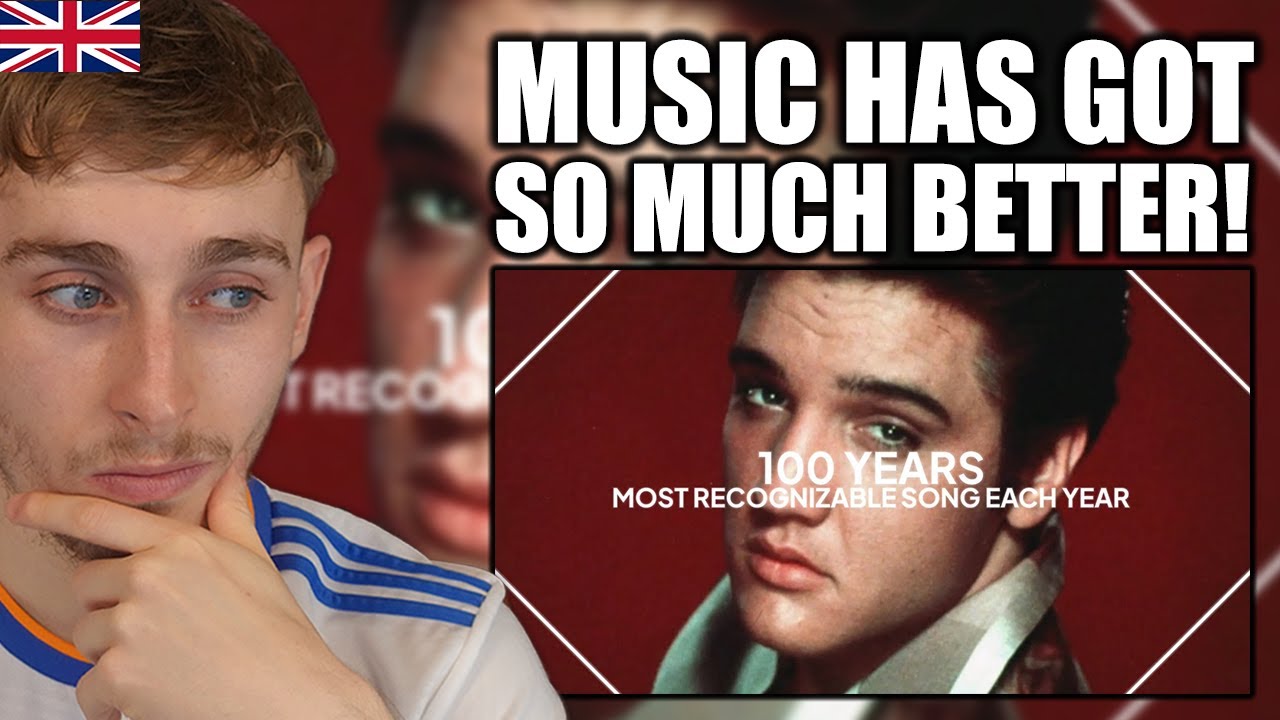 Brit Reacts to The Most Recognizable Song Each Year of The Past 100 Years
