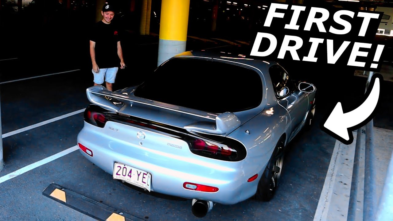 ПЕРВАЯ ЕЗДА НА МОЕМ FD RX7 — Рвёты, тянет, ТЕСТИРОВАНИЕ V-ОБРАЗНОГО КРЕПЛЕНИЯ GREDDY!