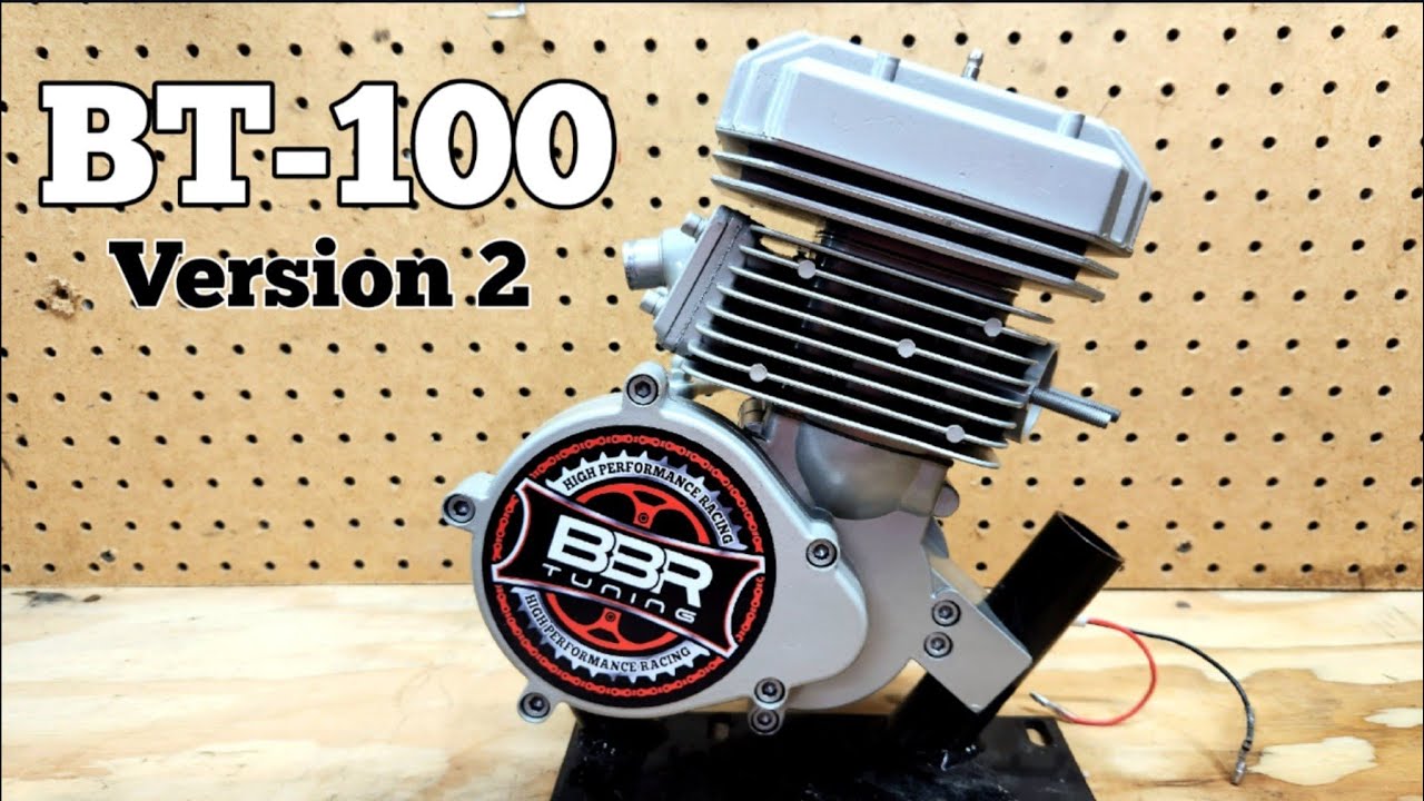 All new BT100 V2!! and this thing has a secret on the inside - BBR 80/100cc 2 stroke tear down