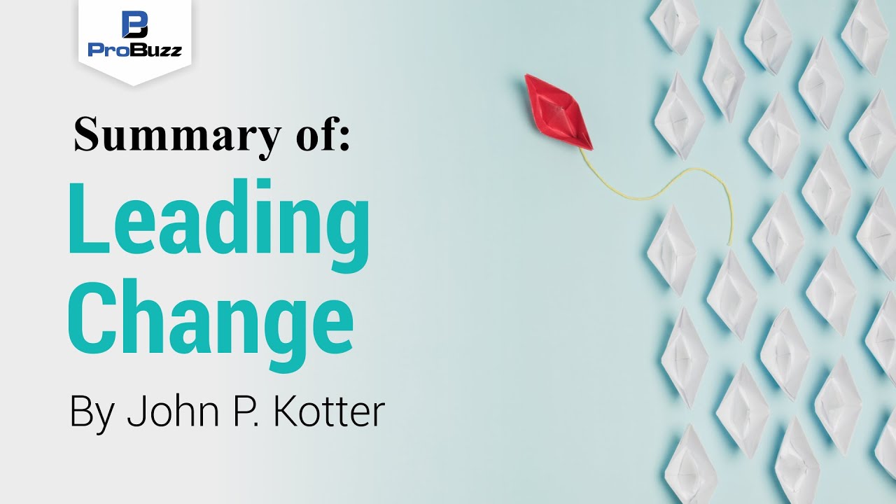 HBR Article II Leading Change II Summary