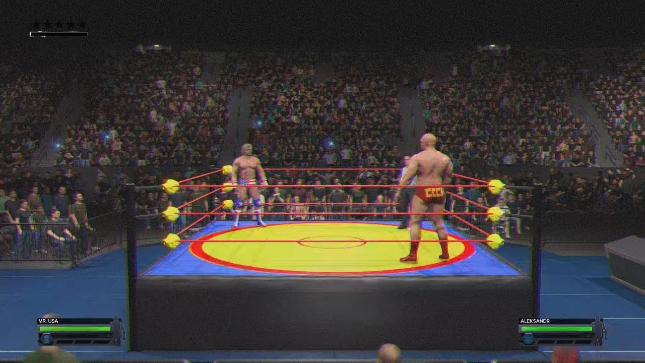 WWE 2K24: Mr. USA vs Aleksandr the Giant
