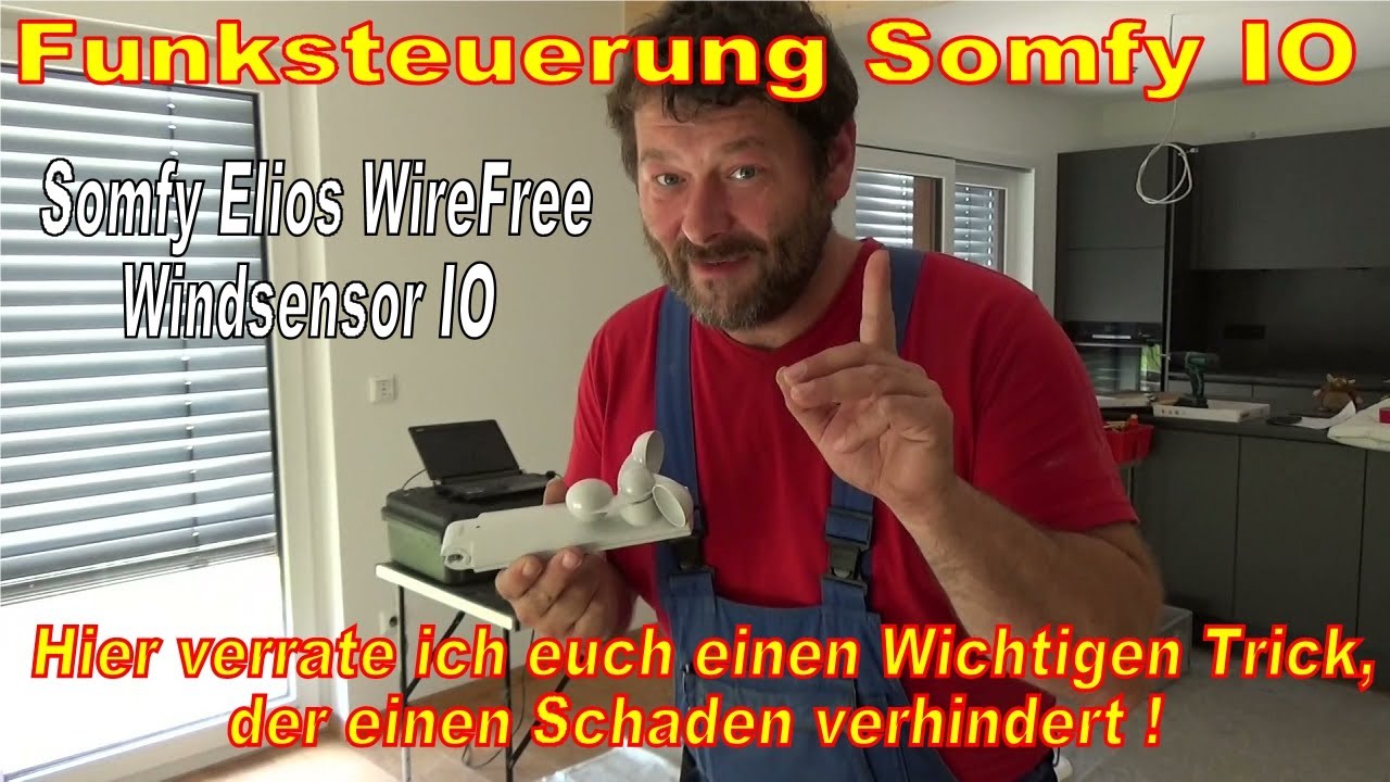 Somfy Elios WireFree Windsensor
