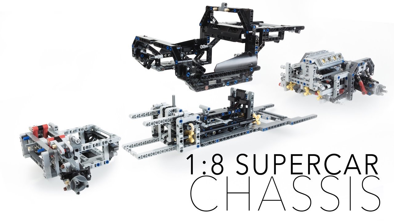 LEGO Technic 1:8 Modular Supercar Chassis