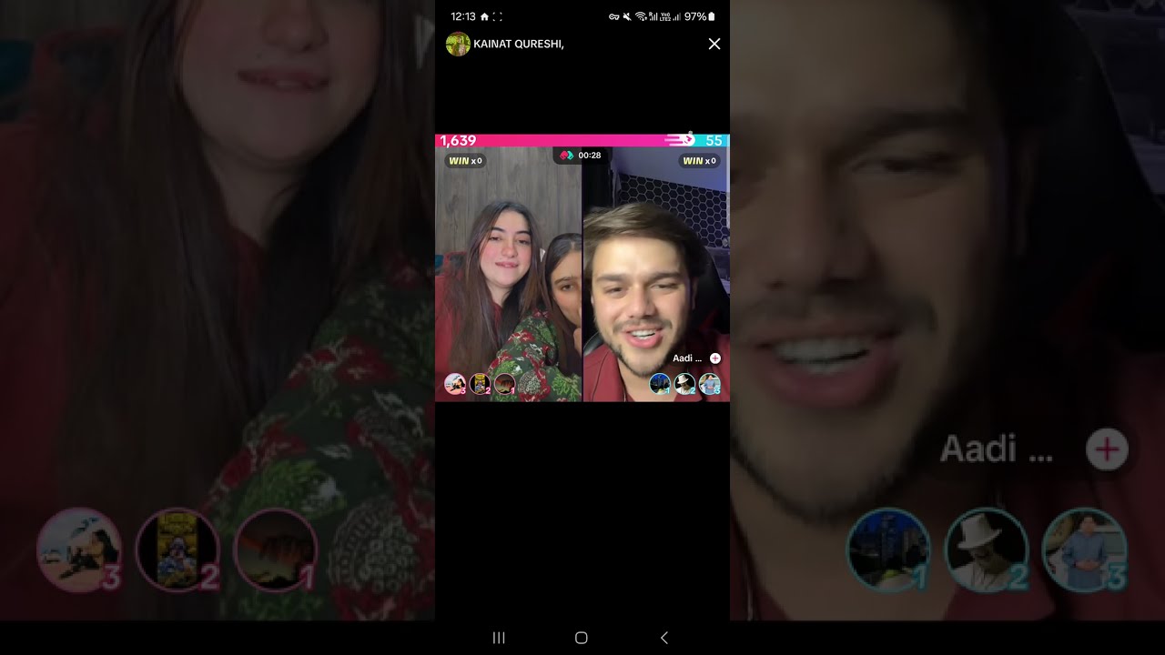 kainat qureshi tiktok live match today 14 01 2025