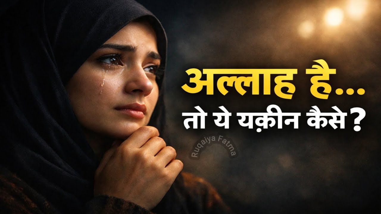 अल्लाह है – इसका यक़ीन कैसे करें? | कुरान और हदीस की रोशनी में दिल हिला देने वाला सच