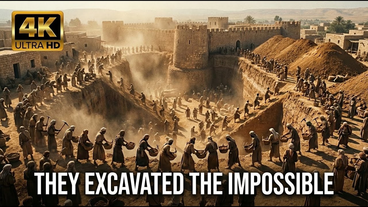 HOW THE WALLS OF JERICHO WERE BUILT | THE OLDEST FORTRESS IN THE WORLD