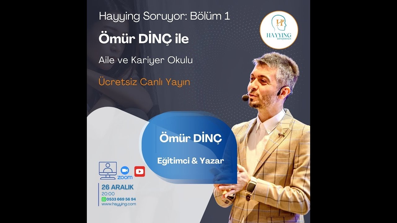Ömür Dinç: Hayying Soruyor 1. Bölüm Konuğu
